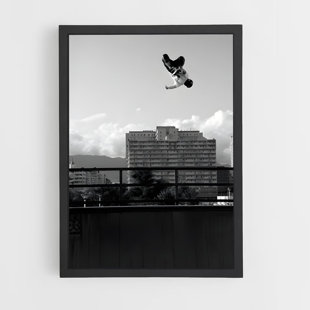 Poster Takeshi yasutoko – affiche Rollerblade (vue 2)